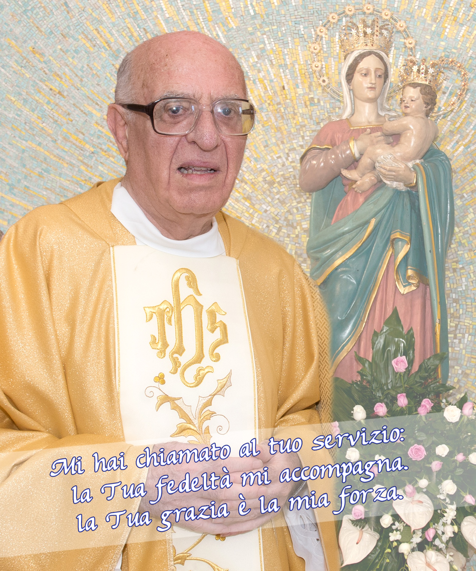 A Padre Epifanio Arena Parrocchia S Maria Delle Grazie Pace
